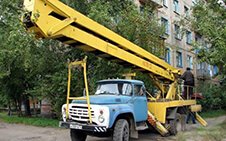 фото услуги аренды автовышки в брянске
