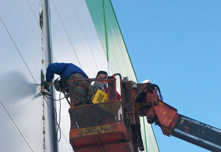 фото ремонтные работы с автовышки